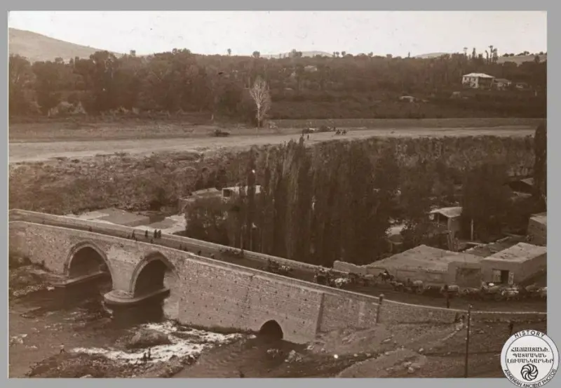 View from Sardari Palace to Zangu River Bridge