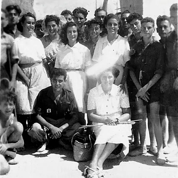  Grupo posando para el fotógrafo