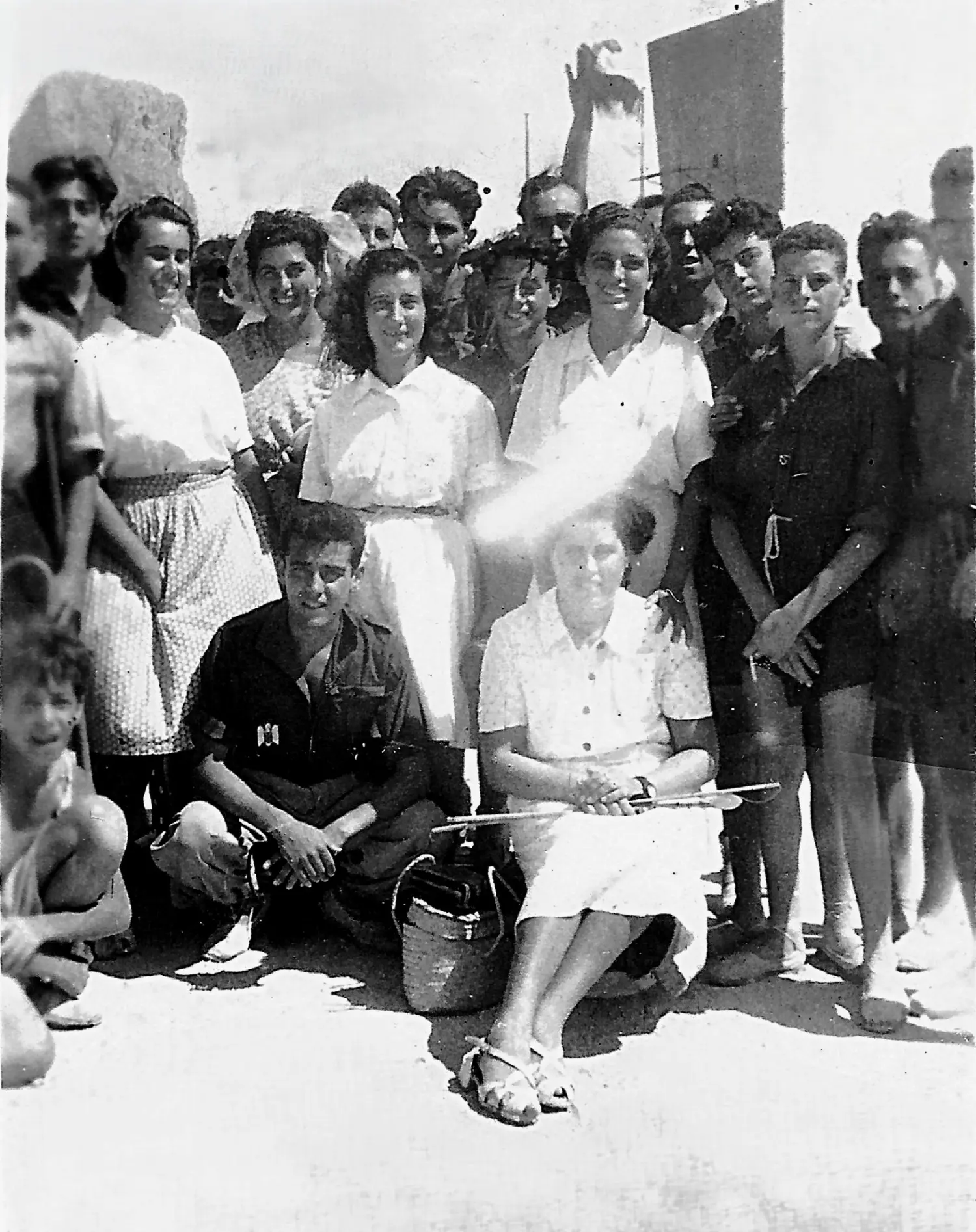  Grupo posando para el fotógrafo