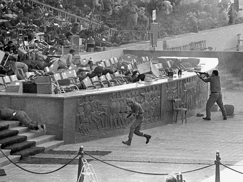 The assassination of Anwar Sadat