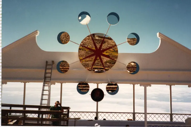 Preparativos inauguración Roque de Los Muchachos