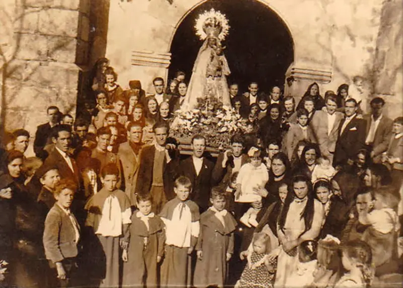 Visita de la Virgen de la Peña.
