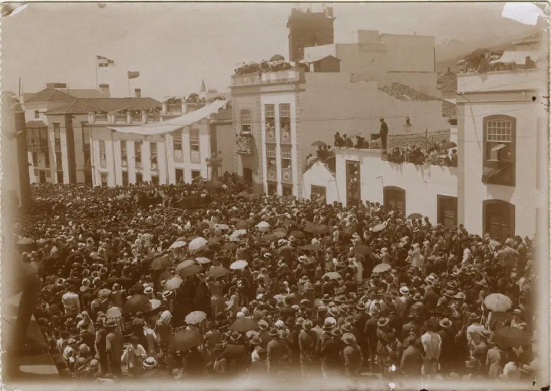 Coronación Virgen de Las Nieves.