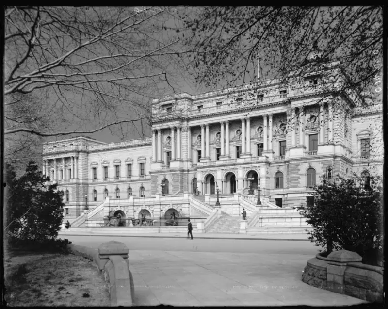 Entrance pavilion, Library of Congress,