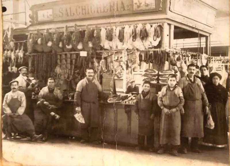 La Salchicheria del Mercado de la Cebada.