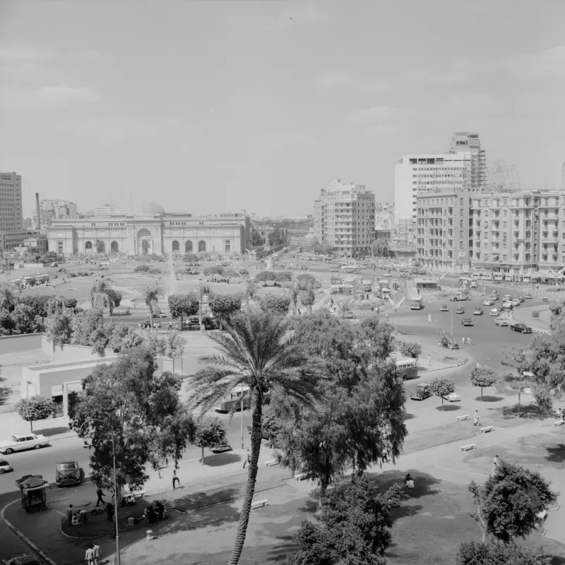 TAHRIR SQUARE AND EGYPTIAN MUSEUM