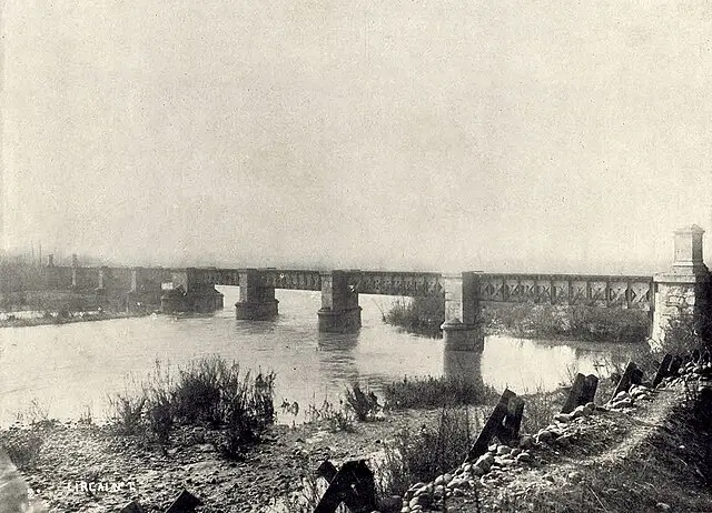 Puente ferroviario n.º 1 sobre el río Lircay