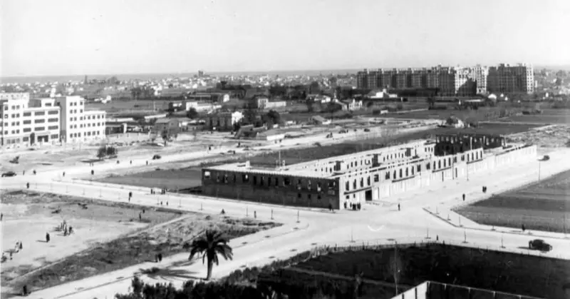 Paseo al Mar, hoy Avda. Blasco Ibáñez