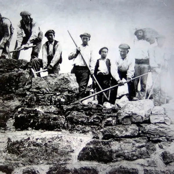 Trabajos en una cantera 