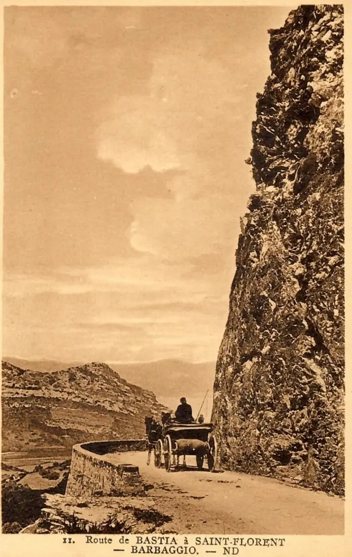 Route de Bastia à St Florent