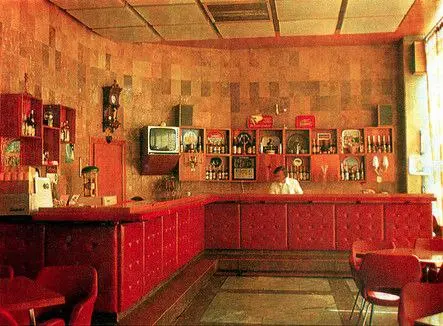 Bar inside a Trading House in Yalta