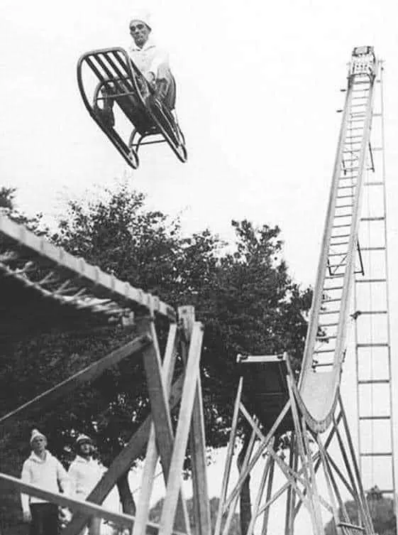 A Roller Coaster in Early 20th Century Ireland
