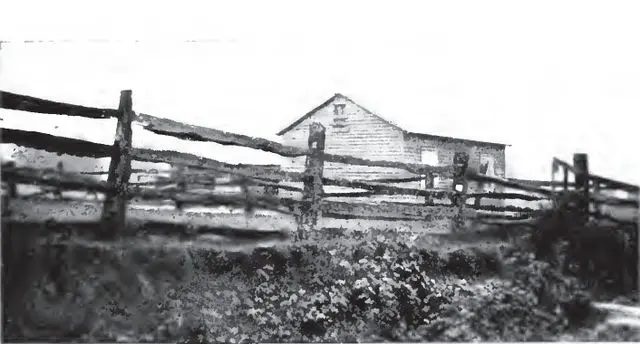 Vivienda rural en los alrededores de Valdivia 