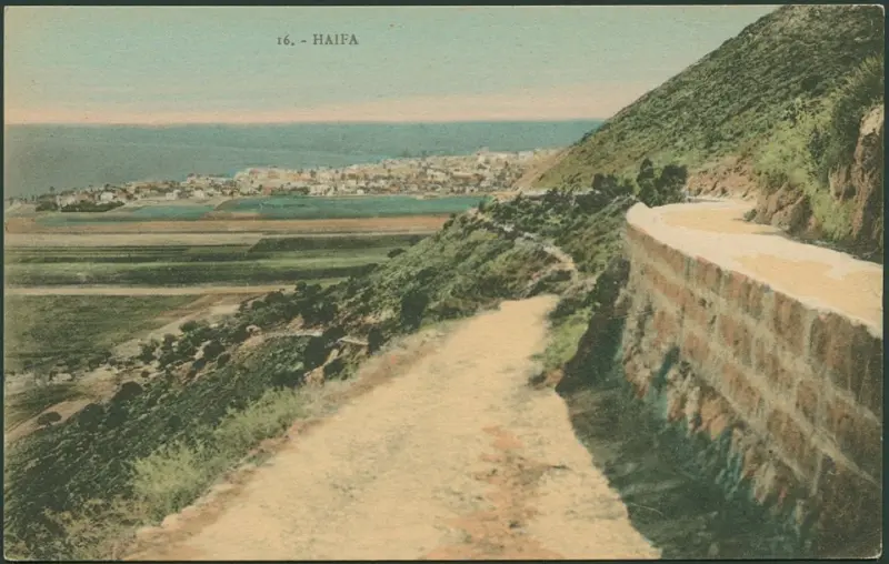 Karimeh Abbud, view of Haifa, British Mandate of Palestine