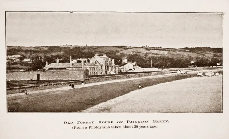 The first Torbay House right on Paignton Beach.