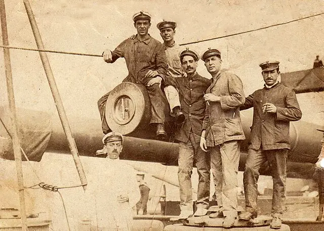 Dotación del acorazado “España”