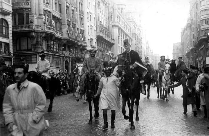 Cabalgata de Reyes en Gran Via
