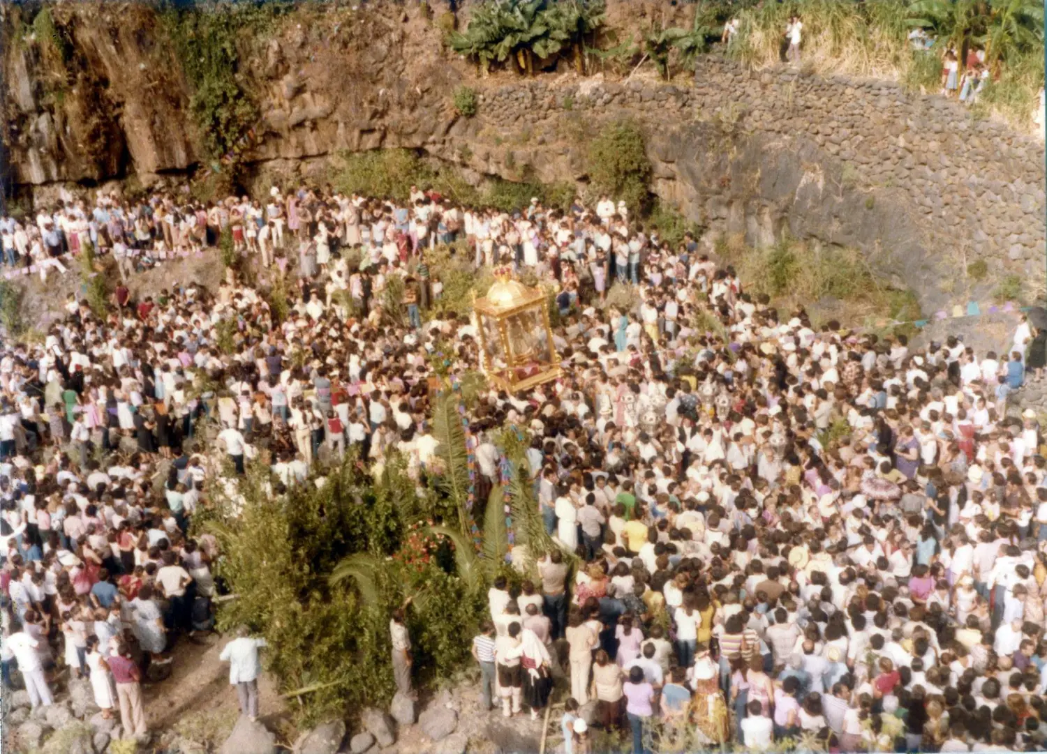 Bajada de La Virgen, 1980