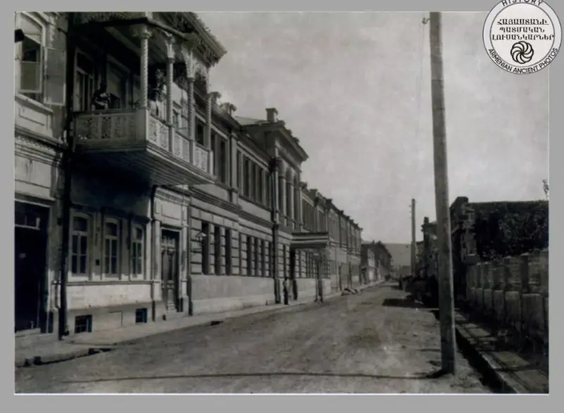 Building of the Hripsime Women's Gymnasium in Yerevan