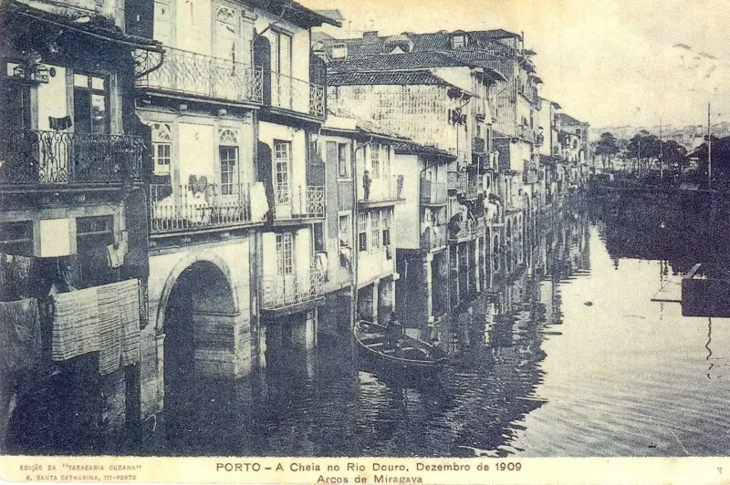 "Arcos de Miragaya" - Cheias de 1909