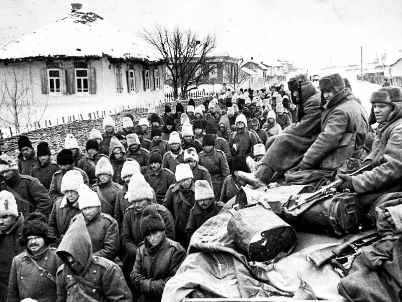 Romanian Prisoners near Stalingrad
