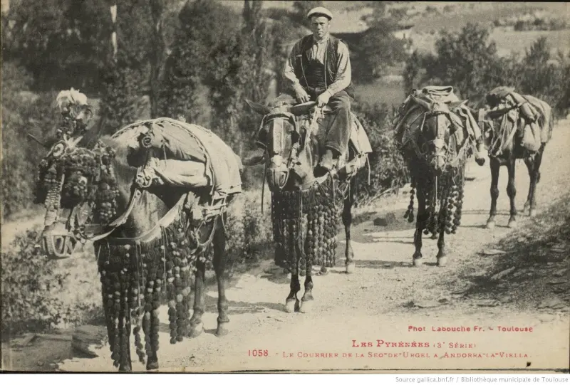 TRANSPORTE DEL CORREO A ANDORRA