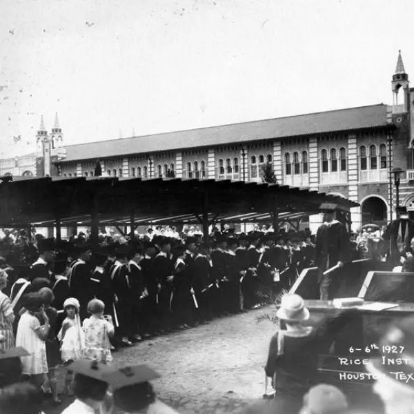 Rice Institute Graduation