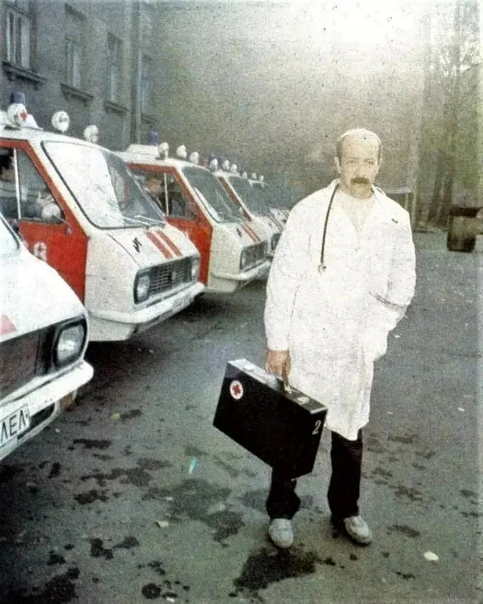 An Anesthesiologist-Resuscitator at the First Ambulance Substation