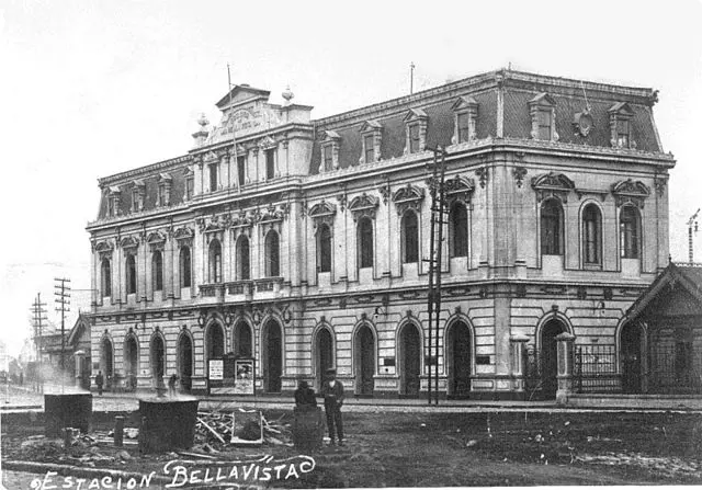 Estación Bellavista – Puerta ferroviaria de Valparaíso