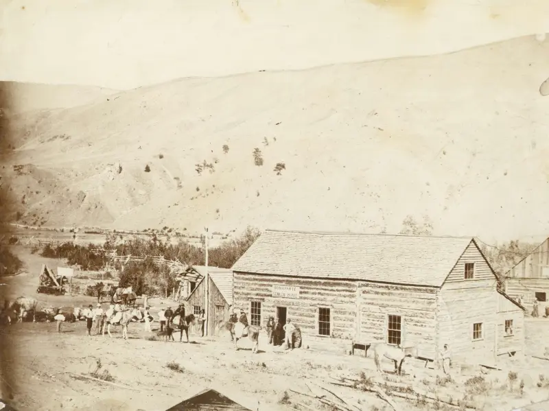 The Bonaparte House on the Cariboo Trail 