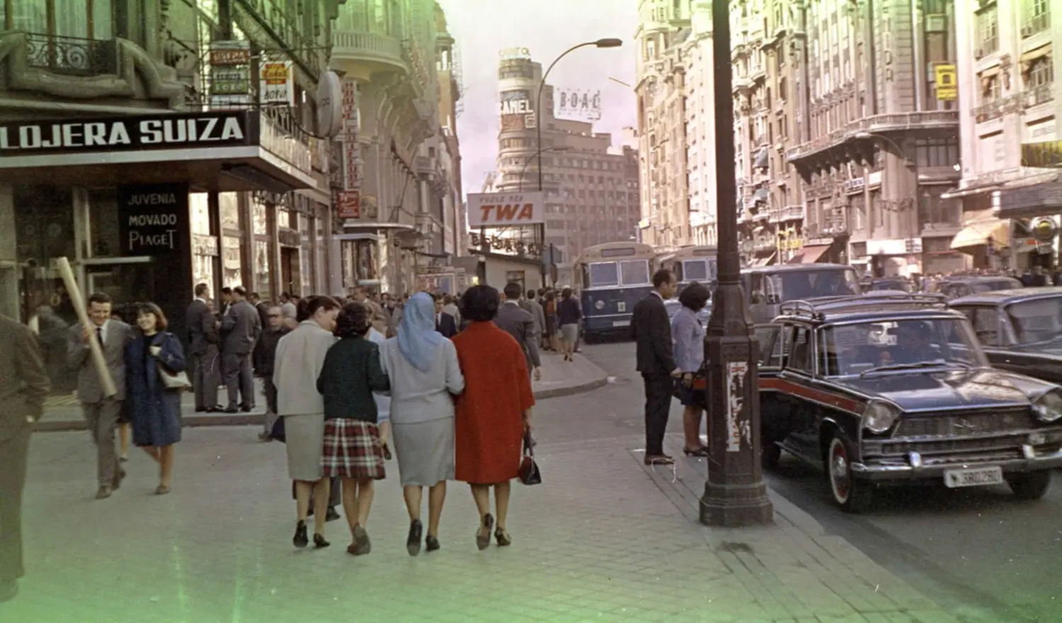 Ambiente en la Gran Vía 