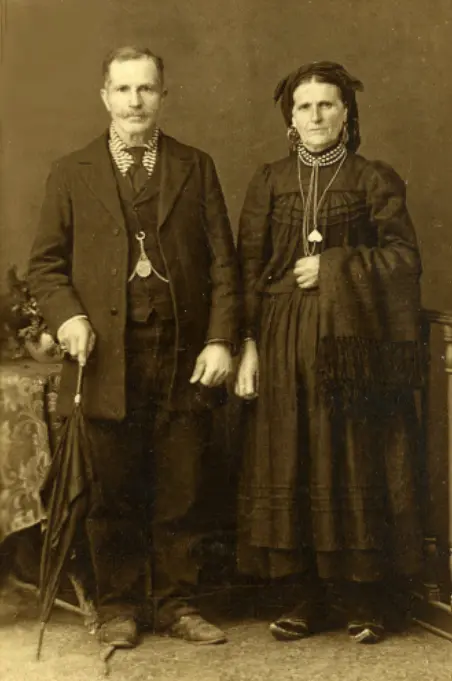 Domingos Afonso Samico e esposa