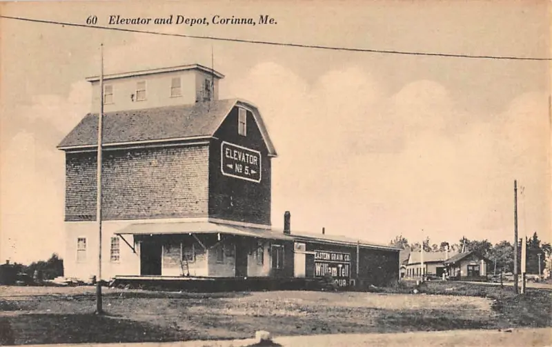 Central Railroad Depot and Grain Elevator