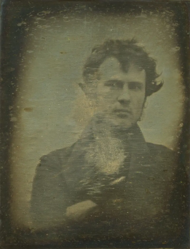 Robert Cornelius. First photo portrait in the history 