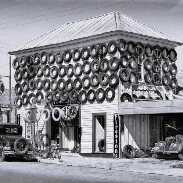 A service station