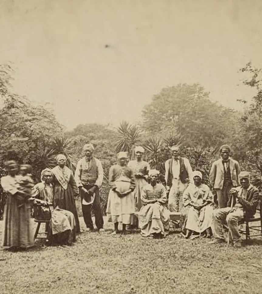 Group of old folks at home