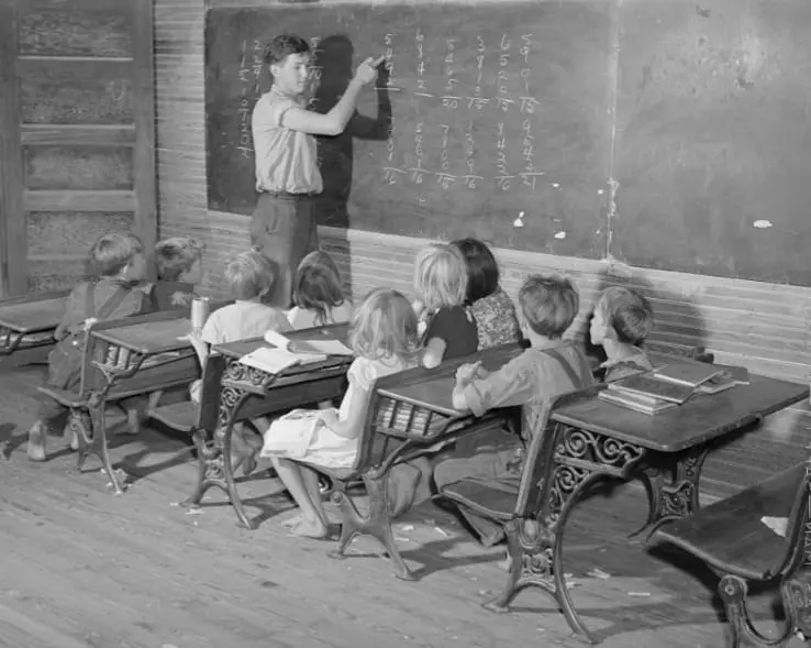 One-room schoolhouse