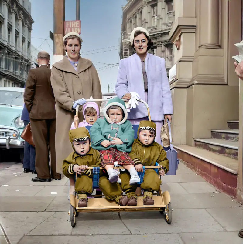 Outside the Old Bank Arcade