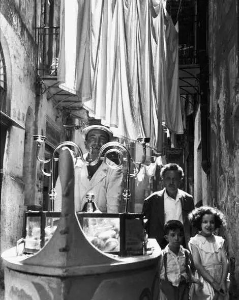 Vendedor de helados.