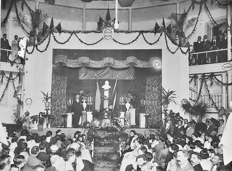 Velada literaria en el Teatro Circo de Marte 