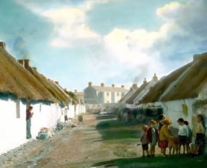 Colourised photograph