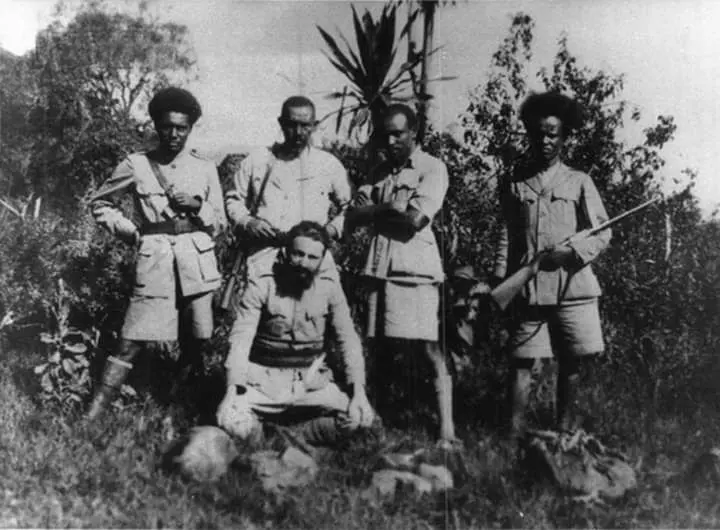Ethiopian Patriots and Ethiopian Friendly Italian Soldiers