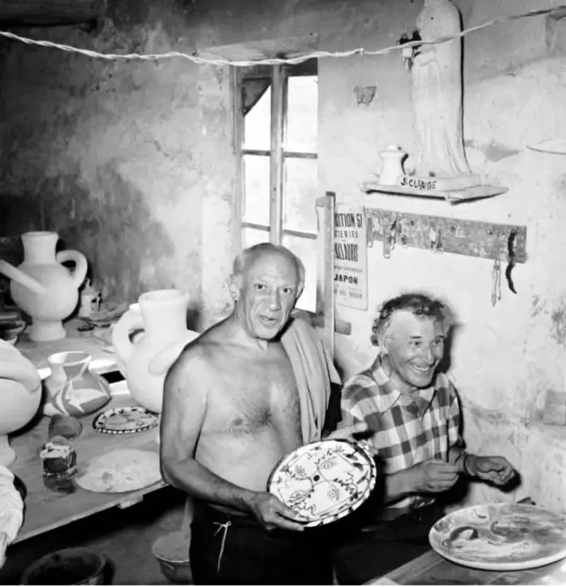 Pablo Picasso and Marc Chagall