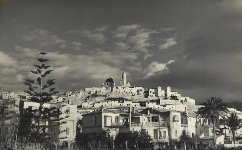 Vista parcial de la población,