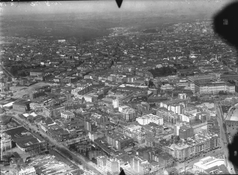 Vista aérea de Atocha y Arganzuela