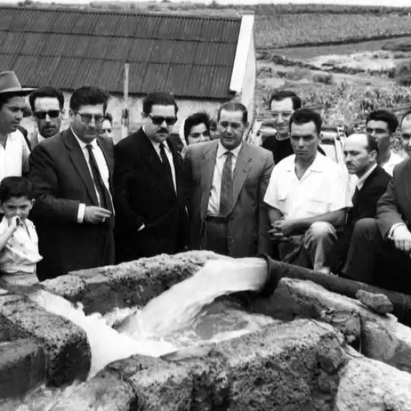 Primer bombeo en el Pozo