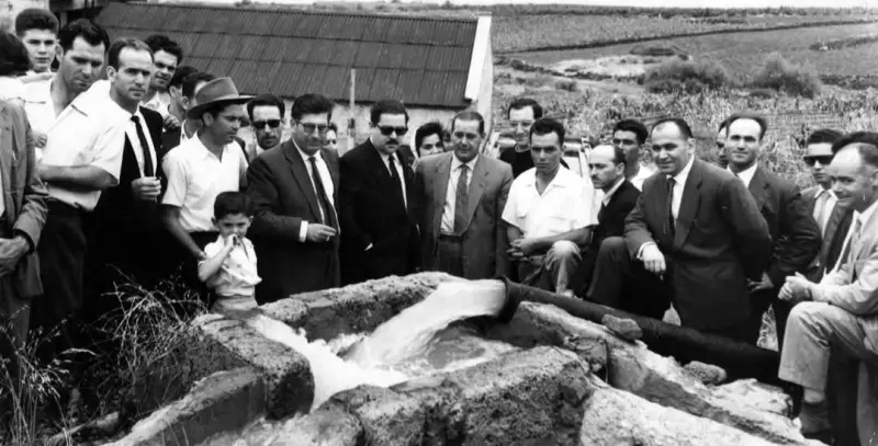 Primer bombeo en el Pozo