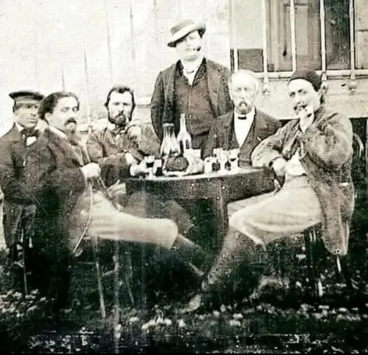 Vincent Van Gogh and Paul Gauguin together