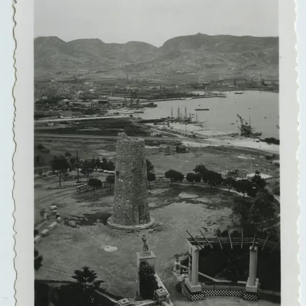  Vista del puerto de Cartagena