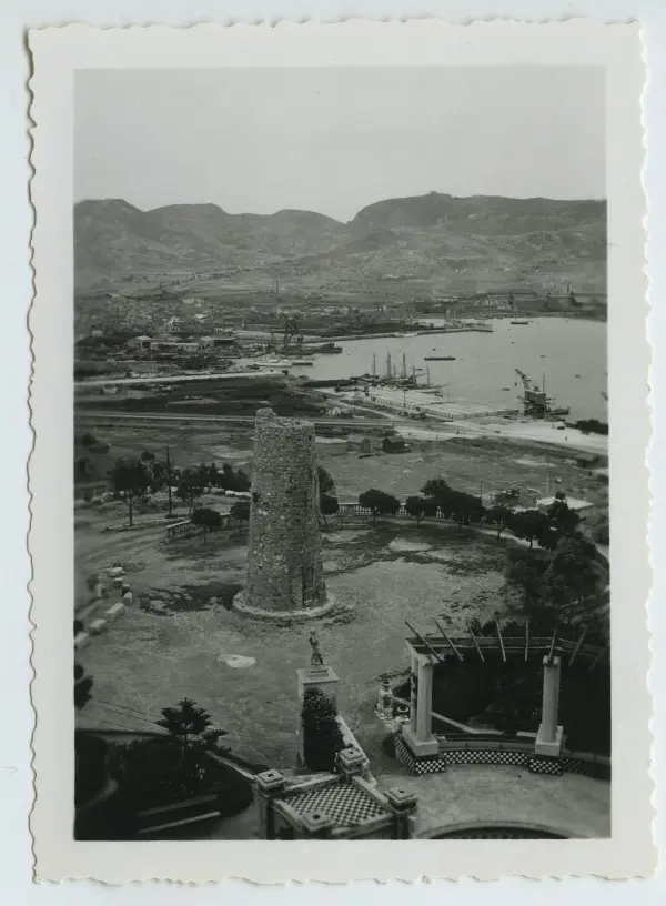  Vista del puerto de Cartagena